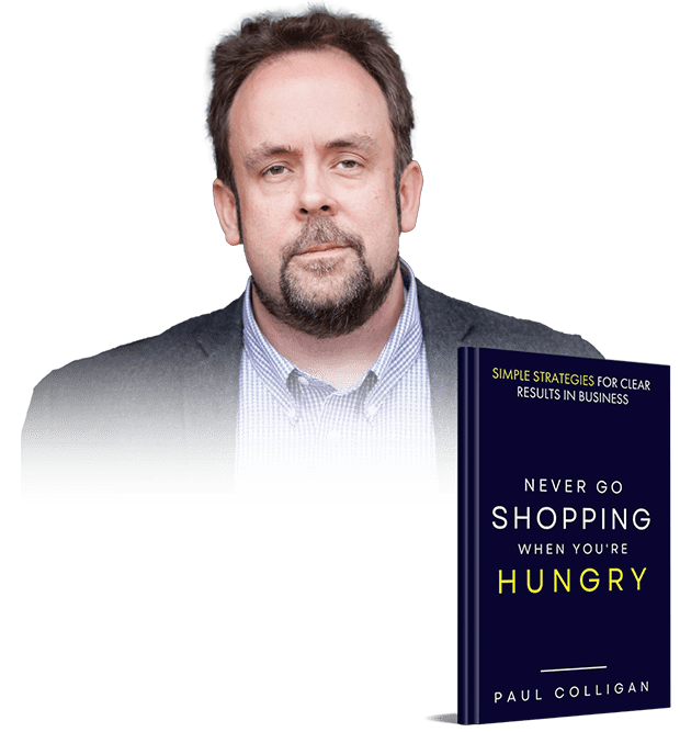 Paul Colligan - Author Never Go Shopping When You Are Hungry